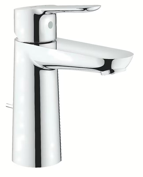Chromová páková umyvadlová baterie Grohe BauEdge s vyskakovací výpustí