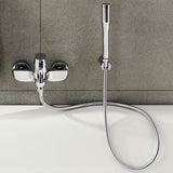 Pevný nástěnný držák sprchy Grohe Rainshower v chromu s rozetkou