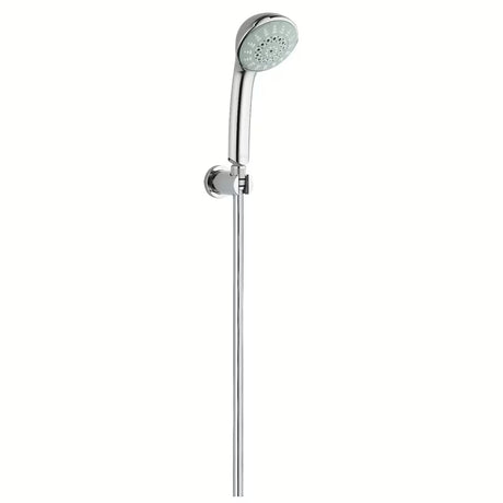 Chromový pevný nástěnný držák sprchy Grohe Rainshower s kulatou rozetkou