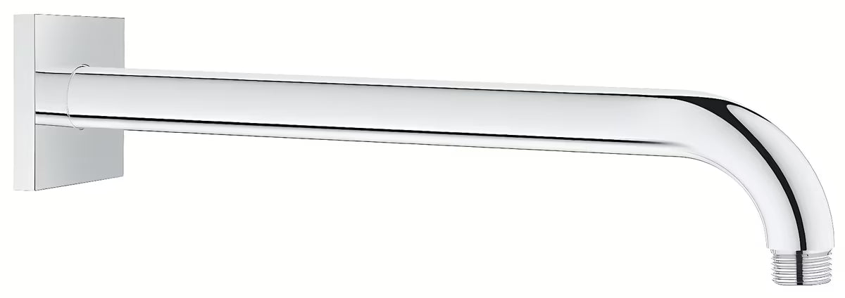 Chromové sprchové rameno Grohe Rainshower s hranatou rozetkou