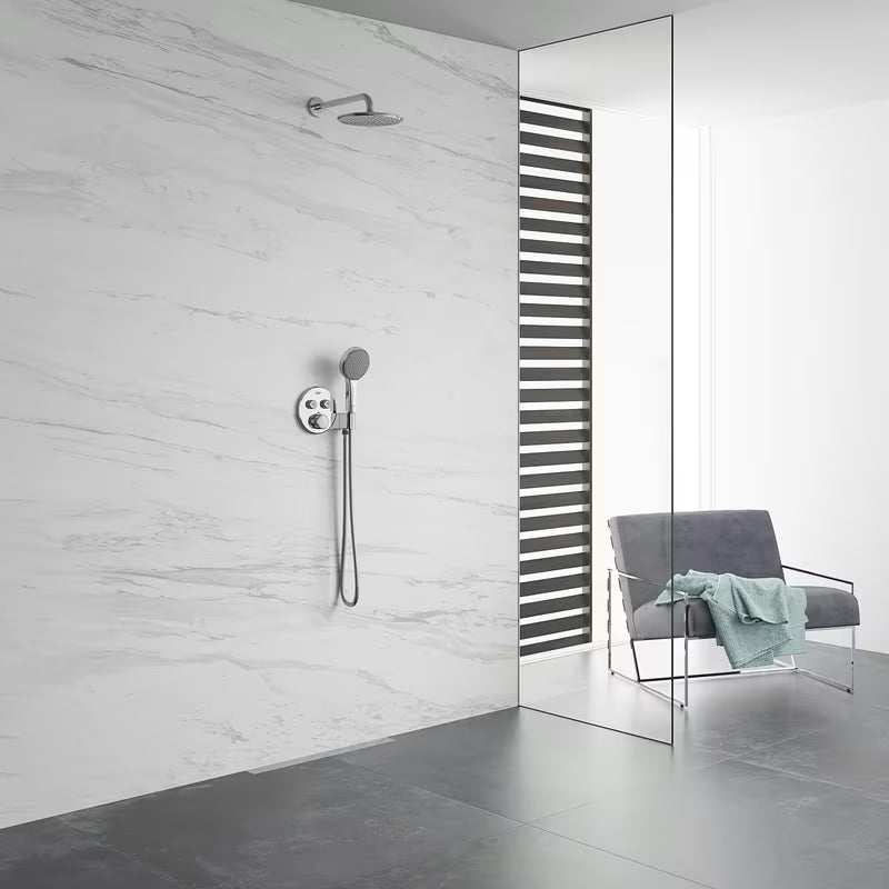 Chromové kovové sprchové rameno Grohe Rainshower o délce 286 mm pro hlavovou sprchu