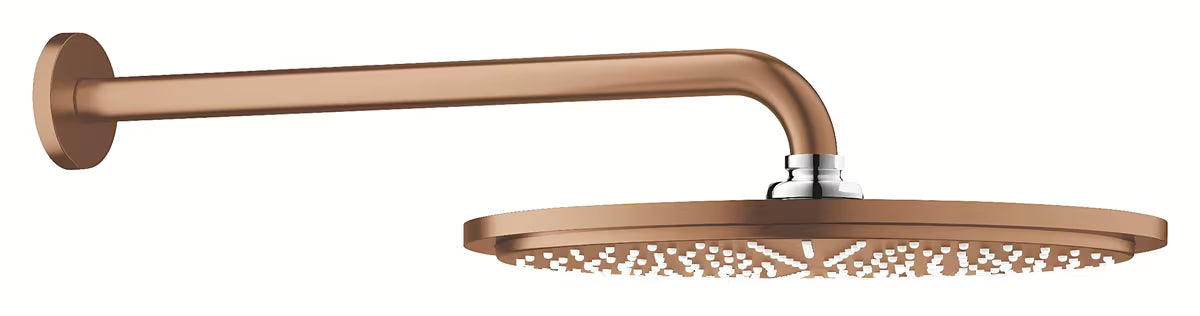 Grohe Rainshower Cosmopolitan Metal hlavová sprcha 310 se sprchovým ramenem v povrchové úpravě brushed warm sunset