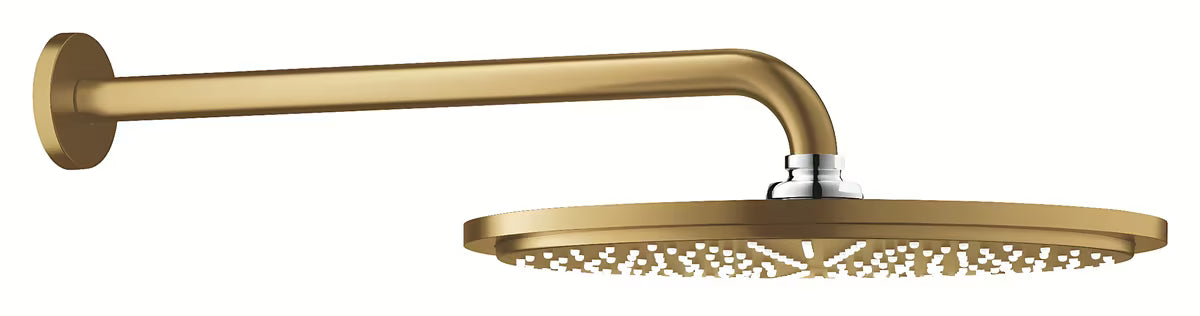 Grohe Rainshower Cosmopolitan Metal hlavová sprcha 310 se sprchovým ramenem v povrchu Brushed Cool Sunrise