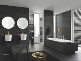 Grohe Rainshower Cosmopolitan Metal hlavová sprcha 310 se sprchovým ramenem v povrchu Brushed Cool Sunrise