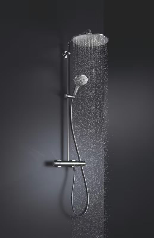 Kulatá hlavová sprcha Grohe Rainshower 310 Mono v chromu s proudem PureRain