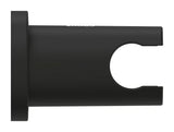 Pevný držák sprchy Grohe Rainshower neutral s kulatou rozetkou v barvě phantom black.