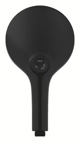 Ročna tuš ročka Grohe Rainshower Smartactive phantom black s 3 curki in upravljanjem SmartTip