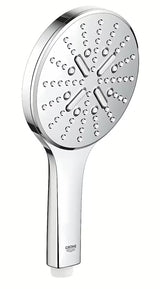 Chromová ručná sprcha Grohe Rainshower 130 SmartActive se třemi režimy proudu