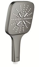 Ruční sprcha Grohe Rainshower 130 SmartActive Cube v barvě kartáčovaný hard graphite