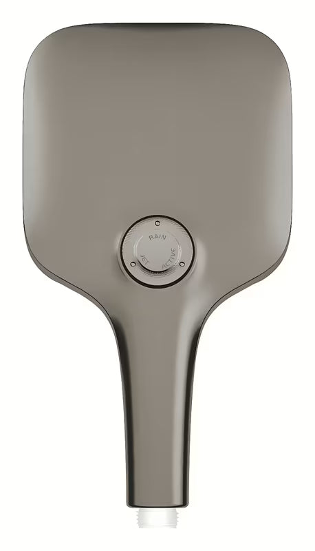 Ruční sprcha Grohe Rainshower 130 SmartActive Cube v barvě kartáčovaný hard graphite