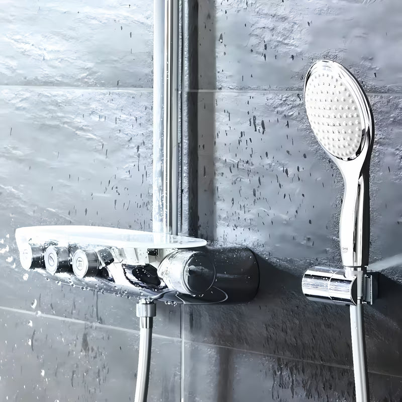 Grohe Rainshower SmartControl sprchový systém s termostatickou baterií v chromu s hlavovou 360 mm a ruční sprchou