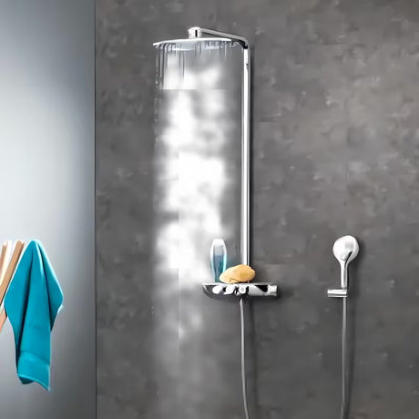 Grohe Rainshower SmartControl sprchový systém s termostatickou baterií v chromu s hlavovou 360 mm a ruční sprchou