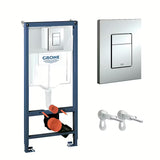 Grohe Rapid SL set 3 v 1 s podomítkovou nádržkou GD 2 a chromovým splachovacím tlačítkem Even