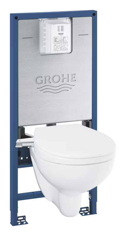 Instalační systém Grohe Rapid SLX s podomítkovou nádržkou pro závěsné WC a přípravou pro sprchovou toaletu