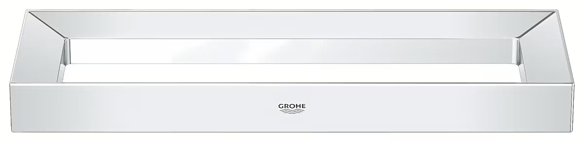 Chromový kroužek na ručníky Grohe Selection Cube se skrytým upevněním na stěnu