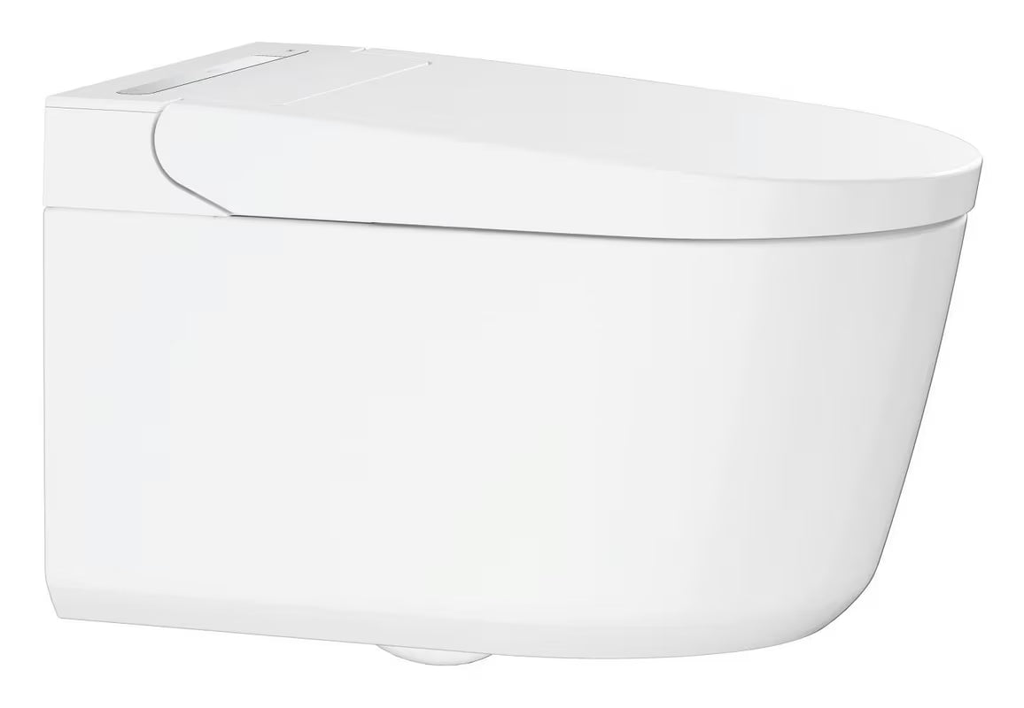 Závěsné WC s bidetem Grohe Sensia Pro v barvě alpine-white s dálkovým ovládáním