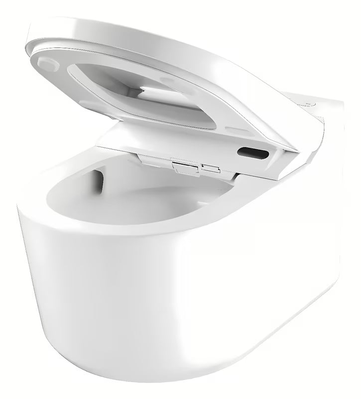 Závěsné WC s bidetem Grohe Sensia Pro v barvě alpine-white s dálkovým ovládáním