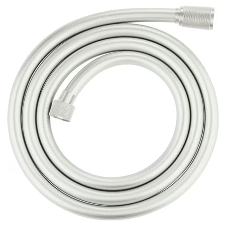 Sprchová hadice Grohe Silverflex v provedení Supersteel s otočným kónusem Twistfree a ochranou AntiFold.