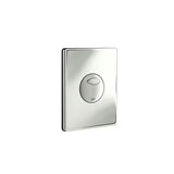 Chromové ovládací splachovací tlačítko Grohe Skate pro moduly Grohe s možností 2-činného splachování nebo start/stop.