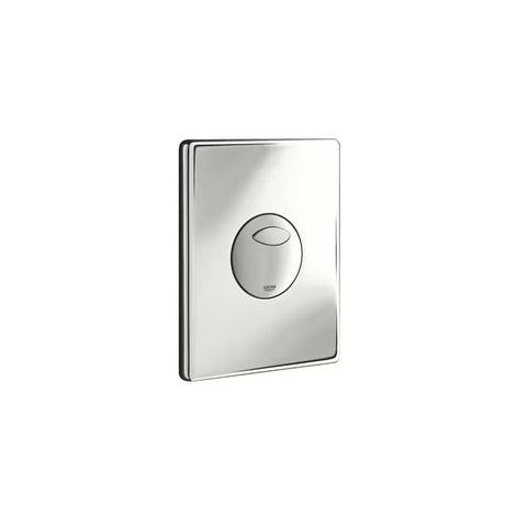 Chromové ovládací splachovací tlačítko Grohe Skate pro moduly Grohe s možností 2-činného splachování nebo start/stop.