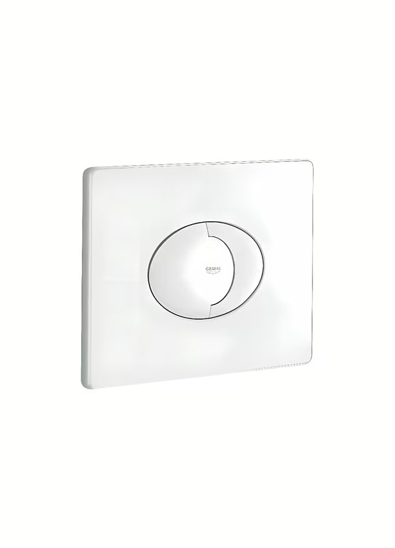 Splachovací tlačítko Grohe Skate Air v barvě Alpine White pro horizontální montáž