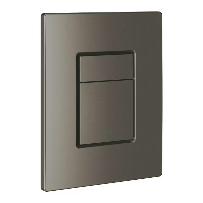 Ovládací tlačítko Grohe Skate Cosmopolitan v povrchu brushed-hard-graphite pro splachování WC