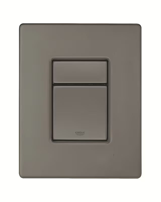 Ovládací tlačítko Grohe Skate Cosmopolitan v povrchu brushed-hard-graphite pro splachování WC