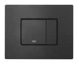 Ovládací splachovací tlačítko Grohe Skate Cosmopolitan v provedení phantom black s matným povrchem