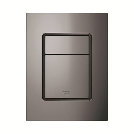 Splachovací tlačítko Grohe Skate Cosmopolitan S v barvě hard graphite pro podomítkové nádrže