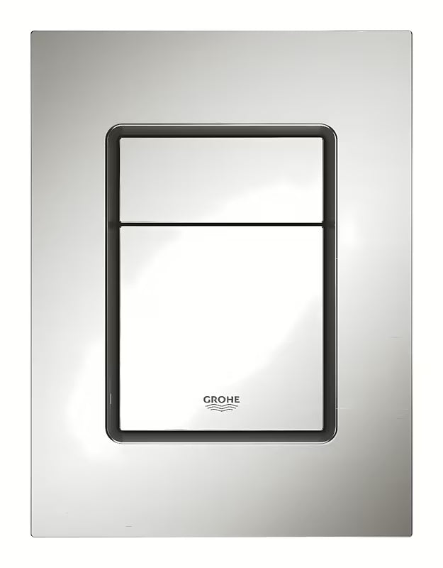 Splachovací tlačítko Grohe Skate Cosmopolitan S v matném provedení stainless pro podomítkové nádrže