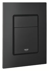 Ovládací tlačítko Grohe Skate Cosmopolitan S v barvě phantom black s matným povrchem