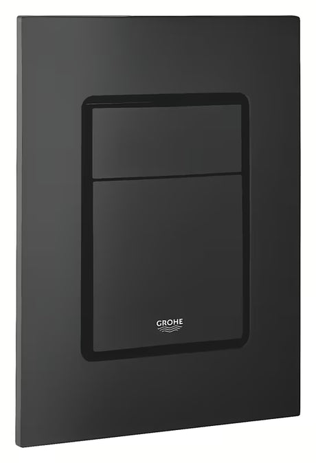 Ovládací tlačítko Grohe Skate Cosmopolitan S v barvě phantom black s matným povrchem