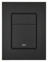 Ovládací tlačítko Grohe Skate Cosmopolitan S v barvě phantom black s matným povrchem