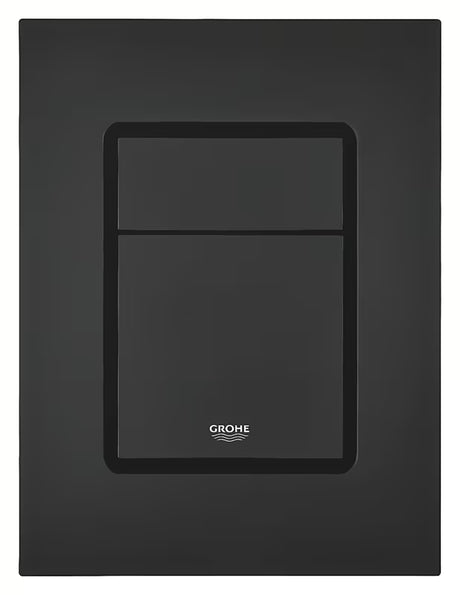 Ovládací tlačítko Grohe Skate Cosmopolitan S v barvě phantom black s matným povrchem