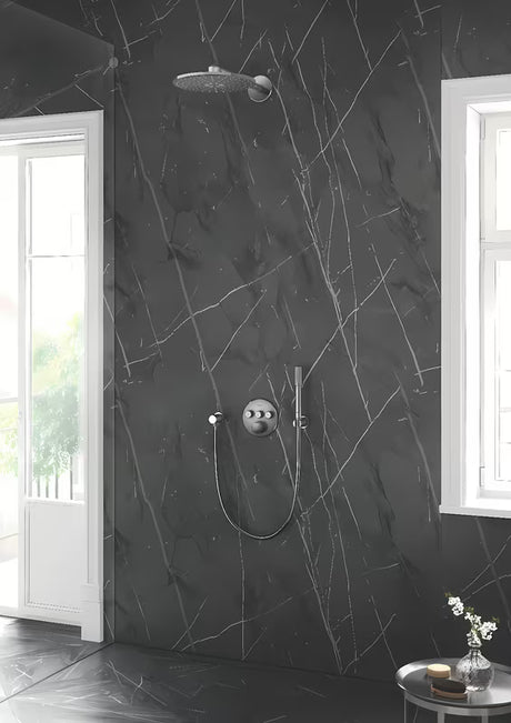 Grohe Grohtherm SmartControl termostatická podomítková sprchová baterie v provedení supersteel