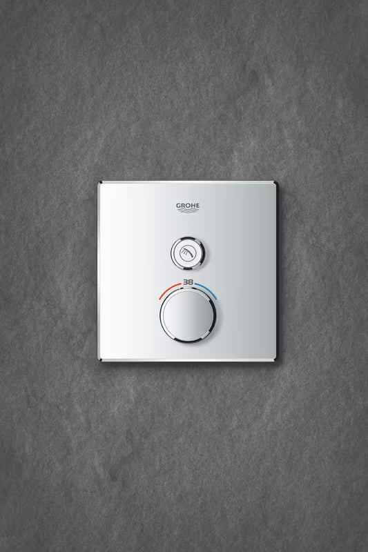Chromová podomítková termostatická sprchová baterie Grohe Grohtherm SmartControl s tlačítkovým ovládáním SmartControl