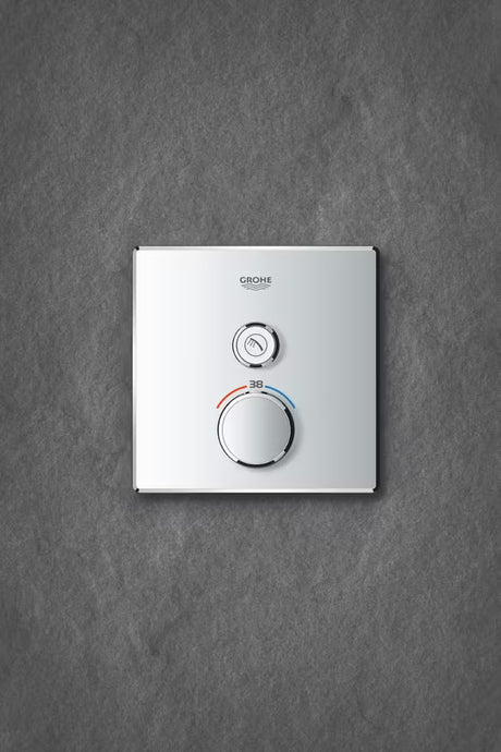 Chromová podomítková termostatická sprchová baterie Grohe Grohtherm SmartControl s tlačítkovým ovládáním SmartControl