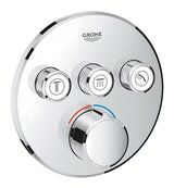 Podomítková termostatická sprchová baterie Grohe Smart Control v chromovém provedení s ovládáním SmartControl