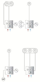 Podomítková termostatická sprchová baterie Grohe Smart Control v chromovém provedení s ovládáním SmartControl