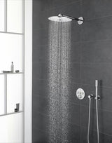 Podomítková termostatická sprchová baterie Grohe Grohtherm SmartControl v provedení Moon White