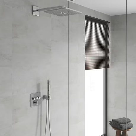 Podomítkový sprchový systém Grohe Smart Control v chromu s hlavovou a ruční sprchou