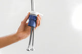 Dřezová baterie Grohe Start 2021 v provedení supersteel s vysokou otočnou výpustí a vytahovací sprškou.