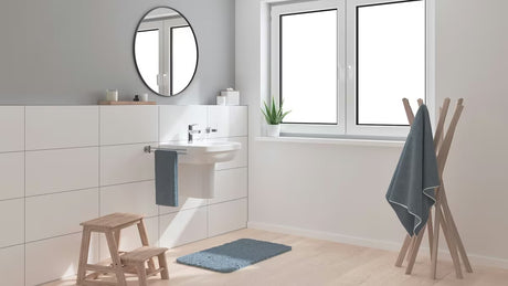 Chromová páková umyvadlová baterie Grohe Start s úsporou vody a zaskakovacím uzávěrem