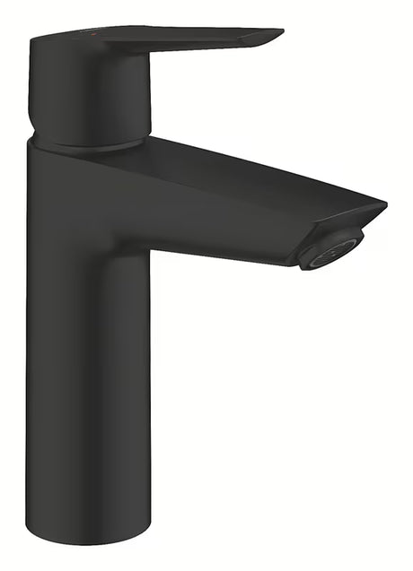 Umyvadlová páková baterie Grohe Start v provedení matte black se středně vysokou výpustí