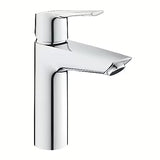 Chromová páková umyvadlová baterie Grohe Start s clic-clacem a úsporným perlátorem