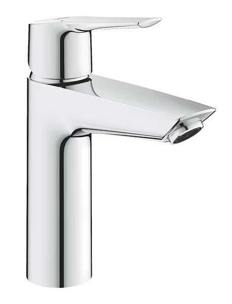 Chromová páková umyvadlová baterie Grohe Start s clic-clacem a vyšším výtokem