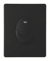 Ovládací tlačítko Grohe Start v matné černé phantom black pro 2-činné splachování a start/stop