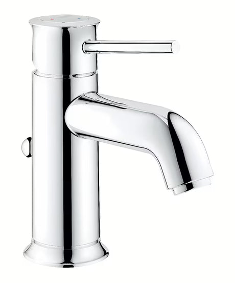 Chromová páková umyvadlová baterie Grohe Start Classic s výpustí