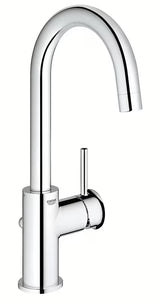 Chromová dřezová baterie Grohe Start Classic s pákovým ovládáním a otočnou výpustí