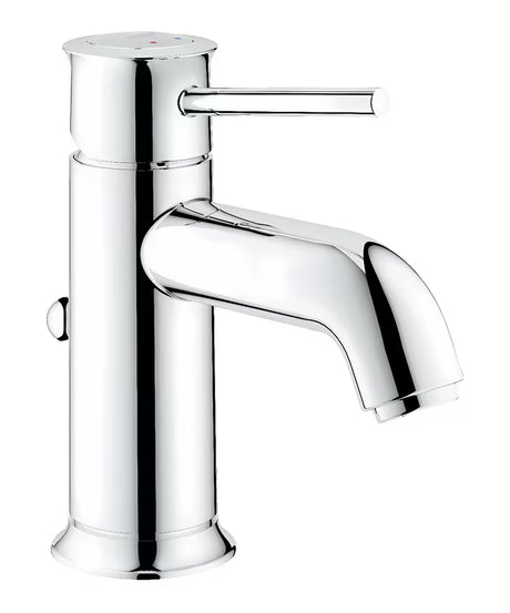 Chromová umyvadlová baterie Grohe Start Classic s pákovým ovládáním a výpustí